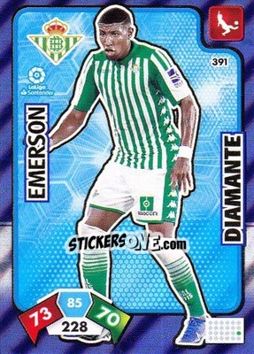 Sticker Emerson - Liga Santander 2019-2020. Adrenalyn XL n. 391 - Panini