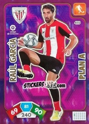 Sticker Raúl García - Liga Santander 2019-2020. Adrenalyn XL n. 415 - Panini