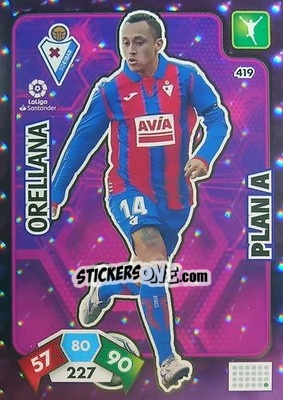 Sticker Orellana - Liga Santander 2019-2020. Adrenalyn XL n. 419 - Panini