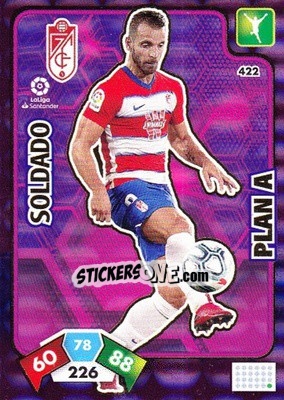 Sticker Soldado - Liga Santander 2019-2020. Adrenalyn XL n. 422 - Panini