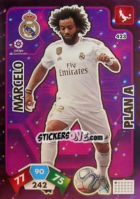Sticker Marcelo - Liga Santander 2019-2020. Adrenalyn XL n. 423 - Panini