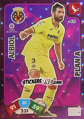 Sticker Albiol - Liga Santander 2019-2020. Adrenalyn XL n. 431 - Panini
