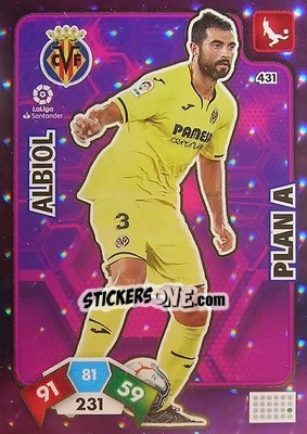 Cromo Albiol - Liga Santander 2019-2020. Adrenalyn XL - Panini