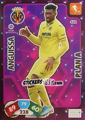 Cromo Anguissa - Liga Santander 2019-2020. Adrenalyn XL - Panini