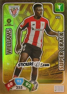 Sticker Williams - Liga Santander 2019-2020. Adrenalyn XL n. 433 - Panini