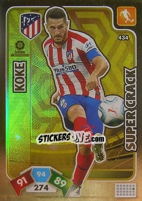 Sticker Koke - Liga Santander 2019-2020. Adrenalyn XL n. 434 - Panini