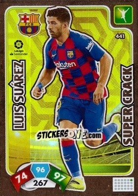 Sticker Luis Suárez - Liga Santander 2019-2020. Adrenalyn XL n. 441 - Panini