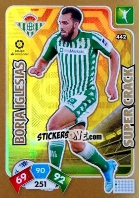 Sticker Borja Iglesias - Liga Santander 2019-2020. Adrenalyn XL n. 442 - Panini