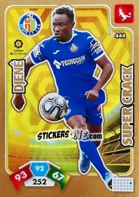Sticker Djené - Liga Santander 2019-2020. Adrenalyn XL n. 444 - Panini