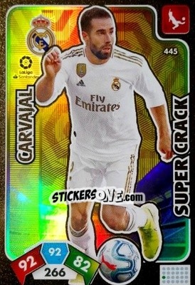 Sticker Carvajal - Liga Santander 2019-2020. Adrenalyn XL n. 445 - Panini