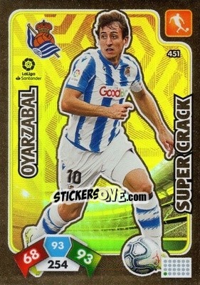 Cromo Oyarzabal - Liga Santander 2019-2020. Adrenalyn XL n. 451 - Panini