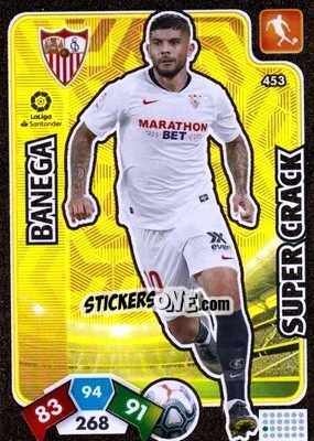 Sticker Banega - Liga Santander 2019-2020. Adrenalyn XL n. 453 - Panini