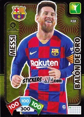Sticker Messi - Liga Santander 2019-2020. Adrenalyn XL n. 458 - Panini