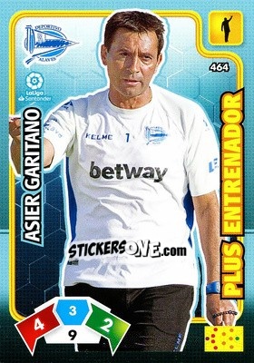 Sticker Asier Garitano - Liga Santander 2019-2020. Adrenalyn XL n. 464 - Panini