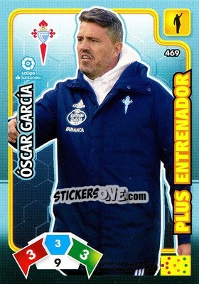 Cromo óscar García - Liga Santander 2019-2020. Adrenalyn XL - Panini