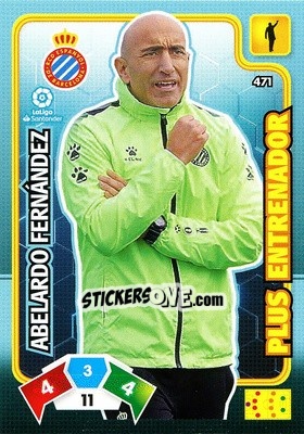 Sticker Abelardo Fernández - Liga Santander 2019-2020. Adrenalyn XL n. 471 - Panini