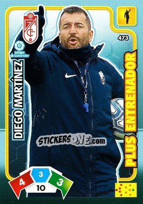 Sticker Diego Martínez - Liga Santander 2019-2020. Adrenalyn XL n. 473 - Panini