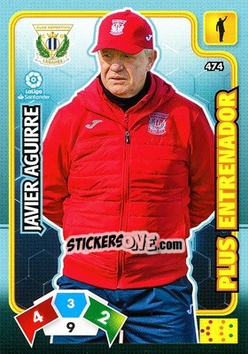Cromo Javier Aguirre - Liga Santander 2019-2020. Adrenalyn XL n. 474 - Panini