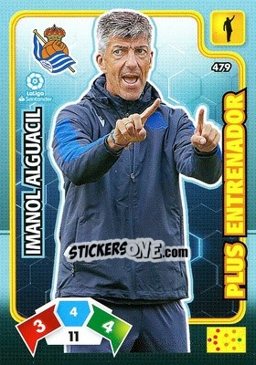 Cromo Imanol Alguacil - Liga Santander 2019-2020. Adrenalyn XL n. 479 - Panini