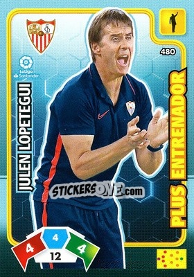 Sticker Julen Lopetegui - Liga Santander 2019-2020. Adrenalyn XL - Panini