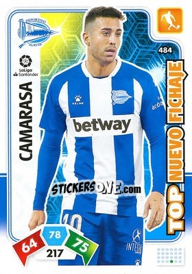 Sticker Camarasa - Liga Santander 2019-2020. Adrenalyn XL n. 484 - Panini