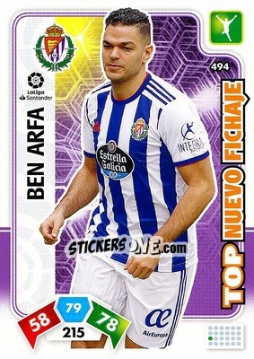 Cromo Ben Arfa - Liga Santander 2019-2020. Adrenalyn XL - Panini