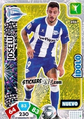 Sticker Joselu - Liga Santander 2019-2020. Adrenalyn XL n. 496 - Panini