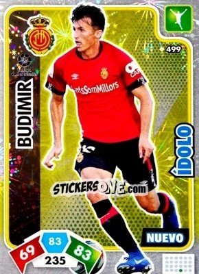 Sticker Budimir - Liga Santander 2019-2020. Adrenalyn XL n. 499 - Panini