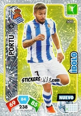 Cromo Portu - Liga Santander 2019-2020. Adrenalyn XL - Panini