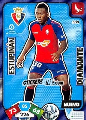 Sticker Estupiñán - Liga Santander 2019-2020. Adrenalyn XL n. 503 - Panini