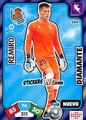 Sticker Remiro - Liga Santander 2019-2020. Adrenalyn XL n. 504 - Panini