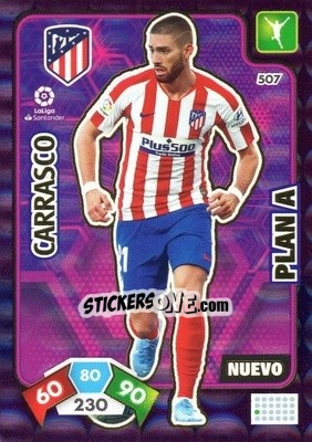 Sticker Carrasco - Liga Santander 2019-2020. Adrenalyn XL n. 507 - Panini