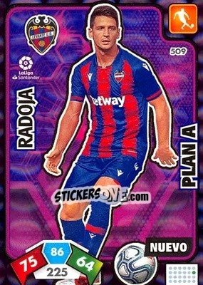Sticker Radoja - Liga Santander 2019-2020. Adrenalyn XL n. 509 - Panini