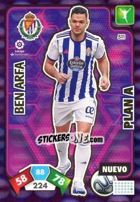Sticker Ben Arfa - Liga Santander 2019-2020. Adrenalyn XL n. 511 - Panini