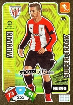 Sticker Muniain - Liga Santander 2019-2020. Adrenalyn XL - Panini