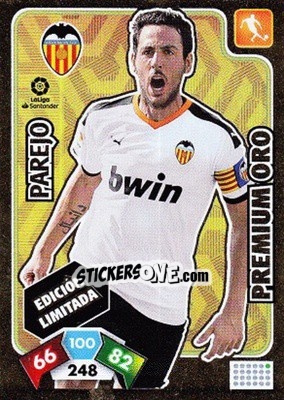 Cromo Dani Parejo - Liga Santander 2019-2020. Adrenalyn XL - Panini