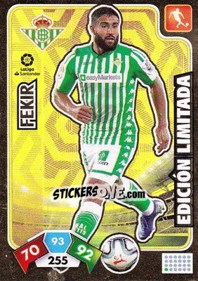 Sticker Nabil Fekir - Liga Santander 2019-2020. Adrenalyn XL - Panini
