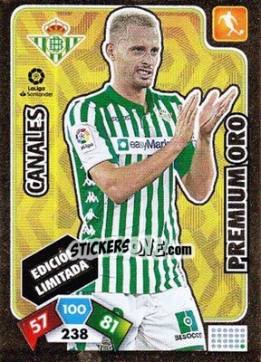 Sticker Sergio Canales - Liga Santander 2019-2020. Adrenalyn XL n. LE-SC - Panini