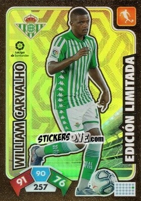 Sticker William Carvalho - Liga Santander 2019-2020. Adrenalyn XL - Panini