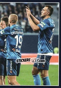 Sticker Зенит - Russian Premier League 2019-2020 - Panini