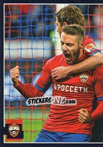 Sticker ПФК ЦСКА - Russian Premier League 2019-2020 - Panini