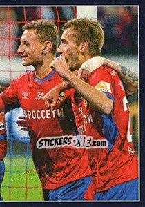 Sticker ПФК ЦСКА - Russian Premier League 2019-2020 - Panini