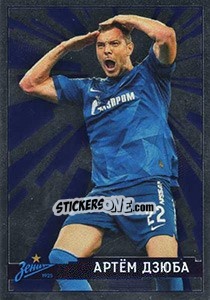 Sticker Артём Дзюба - Russian Premier League 2019-2020 n. 34 - Panini