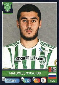 Figurina Магомед Мусалов - Russian Premier League 2019-2020 n. 193 - Panini