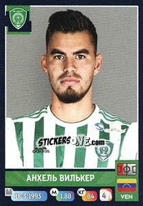 Sticker Анхель Вилькер / Wilker Ángel - Russian Premier League 2019-2020 n. 195 - Panini