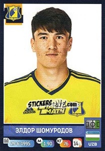 Figurina Элдор Шомуродов - Russian Premier League 2019-2020 - Panini