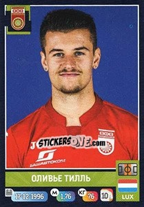 Figurina Оливье Тилль - Russian Premier League 2019-2020 n. 320 - Panini