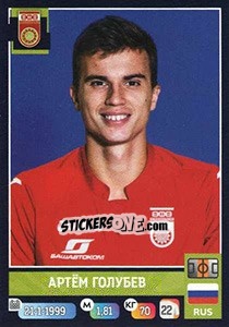 Sticker Артём Голубев - Russian Premier League 2019-2020 - Panini