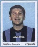 Sticker Danova Giancarlo - I Calciatori 1966-1967 n. 3 - Ferrero