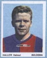 Sticker Haller Helmut - I Calciatori 1966-1967 n. 9 - Ferrero